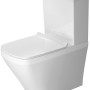 Duravit DuraStyle Stand-WC-Kombi, weiß, Tiefspüler, Abgang Vario. WC ohne Sitz und Spülkasten.