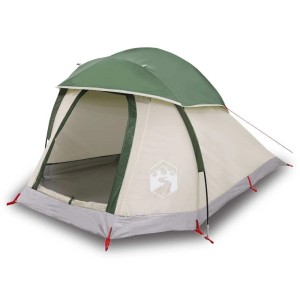 vidaXL Kuppel-Campingzelt 1 Person Grün Wasserdicht 94788