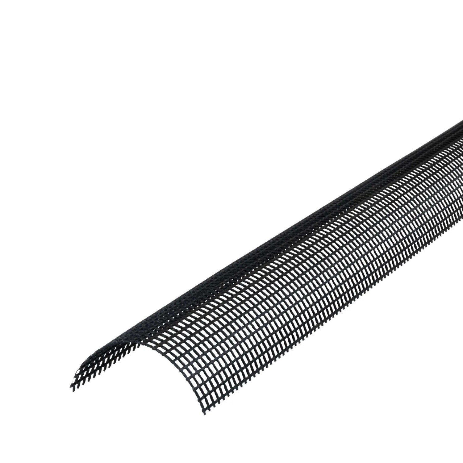 Thumbnail - Inefa Laubschutzgitter 10x 2m x 83mm PVC Dachrinnen Laubschutz Schwarz