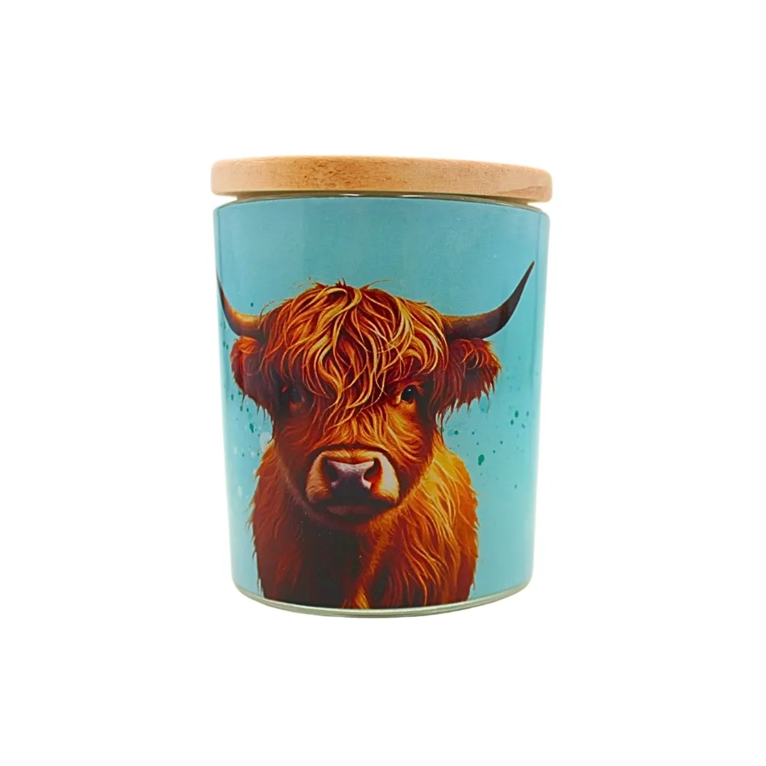 Dekohelden24 Duftkerze Aromakerze Kerze im Glas Blütenduft L/B/H 7 x 7 x 9 cm 30h Brenndauer 140g