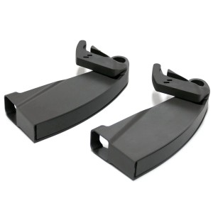 Kesseböhmer SoftStopp Plus Dämpfer Rechts Ausschwenkbar Anthrazit für LeMans II 2er Set