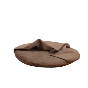 Rohrschneider Liegekissen Iglu, taupe, Größe 3. Katzenbett mit Höhle für Haustiere.