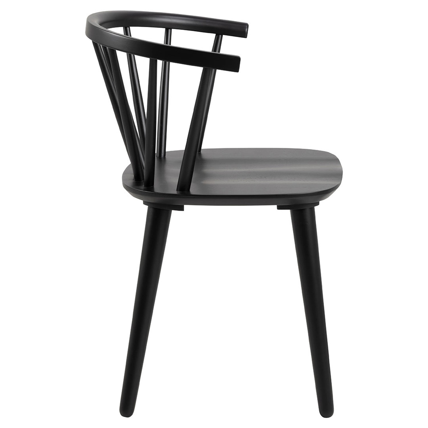 ebuy24 Ida Esszimmerstuhl Holz Schwarz günstig online kaufen