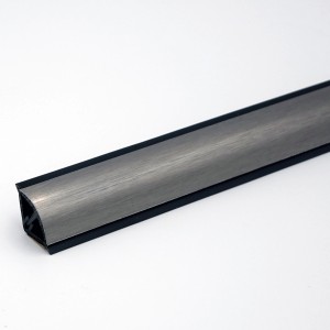 Döllken Multifunktionsleiste Top Line, 63,5 cm, Edelstahl-Optik für Arbeitsplatten.