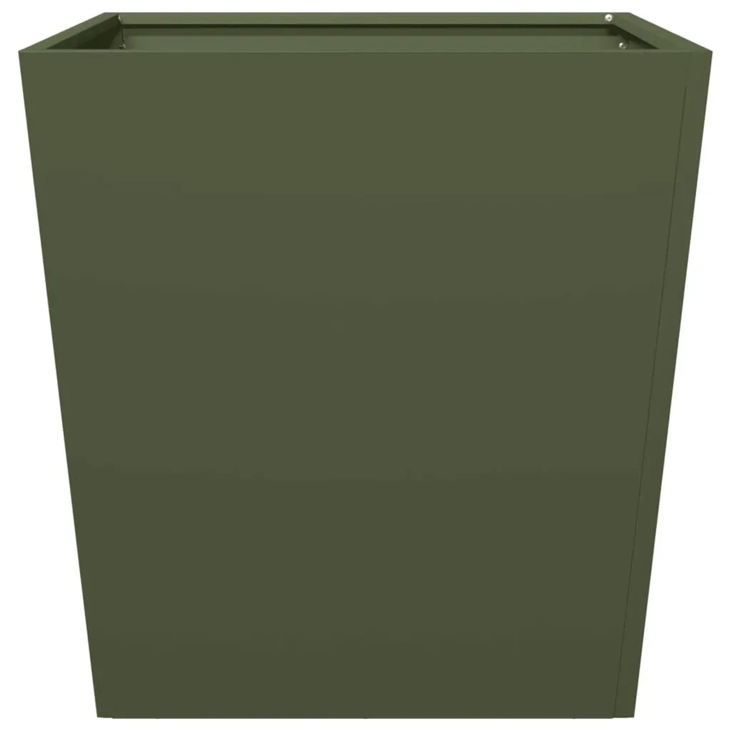 vidaXL Pflanzkübel 2 Stk Olivgrün 50x50x50 cm Stahl 851073_7