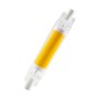 Osram LED-Lampe R7S Slim Line, 4,5W, 2700K, 7,8cm. Kompakte, schlanke Bauform.