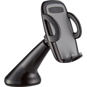 OBI Kfz Smartphone Halterung mit Saugnapf, schwarz-grau, für die Innenausstattung.