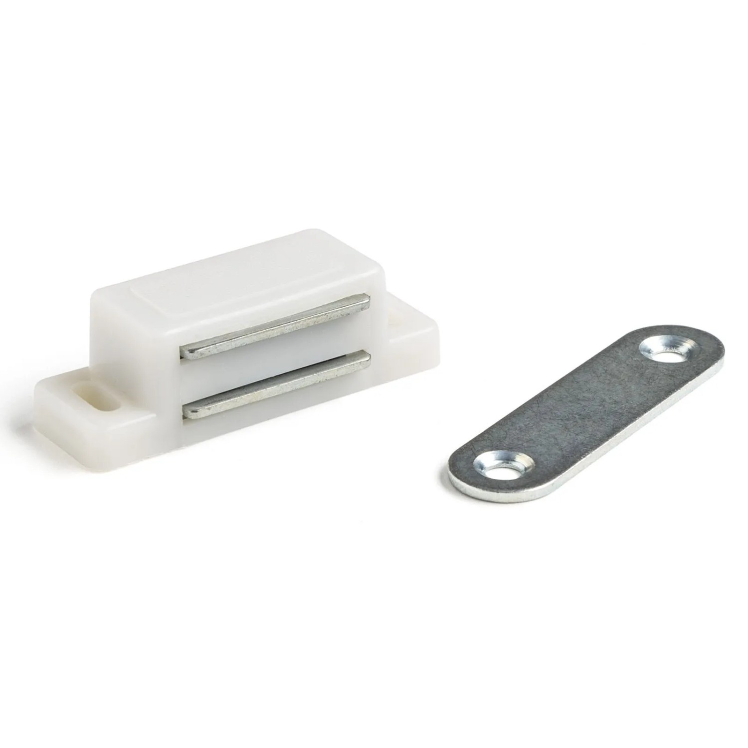 SOTECH Magnetschnapper 46 x 15 mm Weiß
