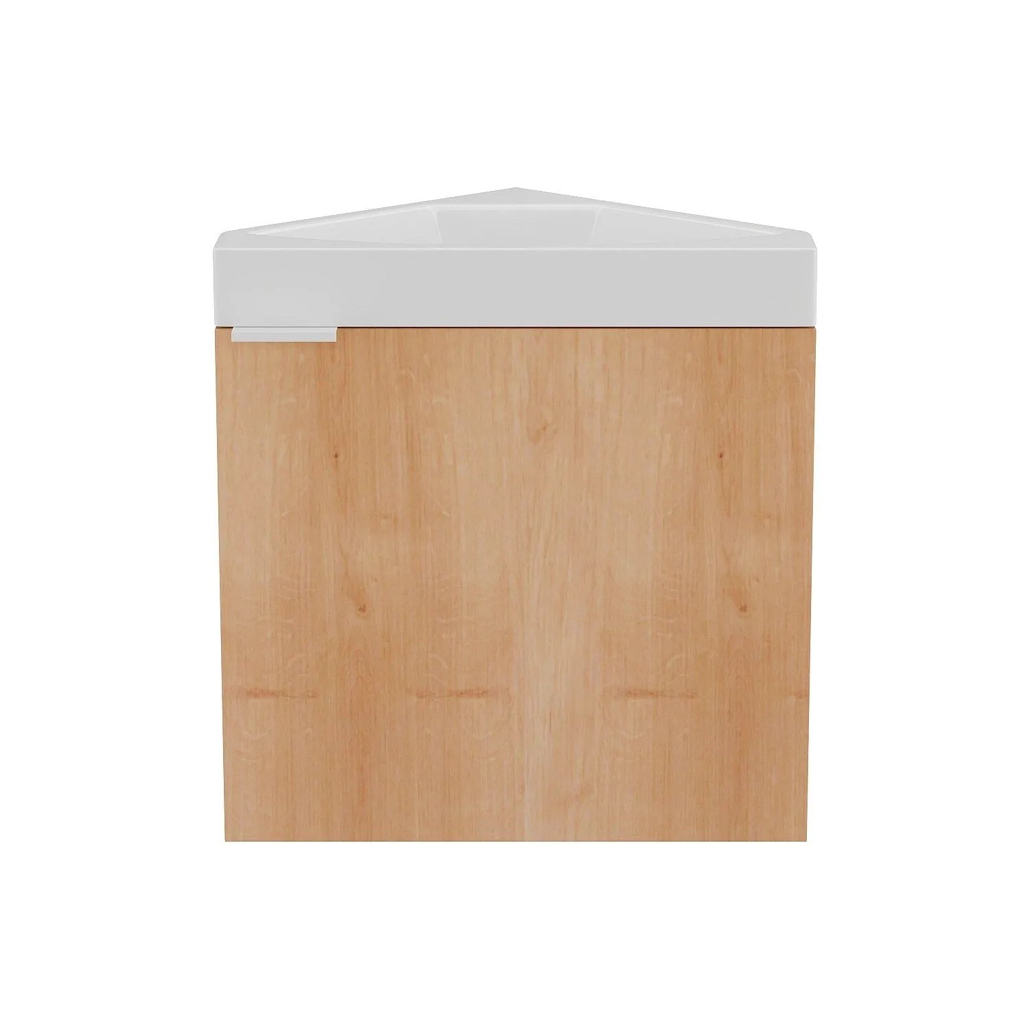 Vente-unique Möbel-Handwaschbecken Manodo Naturfarben Hell 56 cm