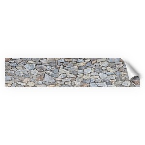 Myspotti Küchenrückwandfolie Massimo, selbstklebend, Steinwand-Optik, 280x60 cm.
