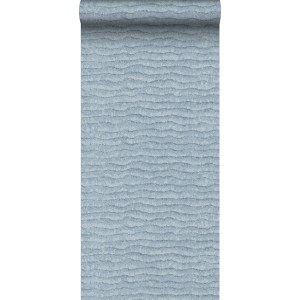 Sanders & Sanders Tapete Uni Blau 53 Cm X 10 M - 640089