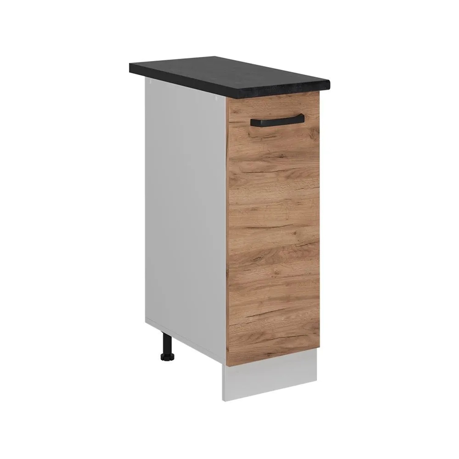 Vicco Apothekerschrank R-Line Goldkraft Eiche 30 x 82 AP Anthrazit Art Nr 52277
