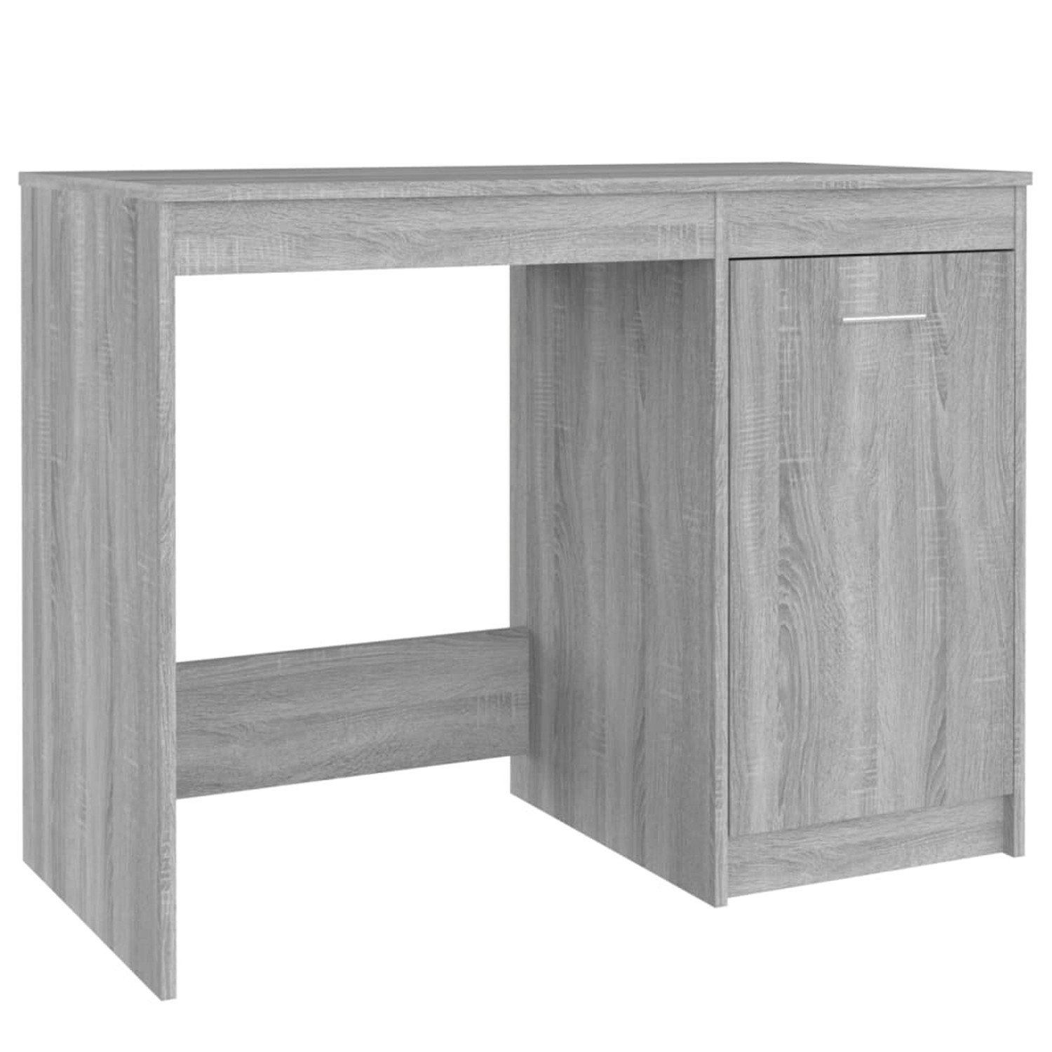 vidaXL Schreibtisch Grau Sonoma 100x50x76 cm Holzwerkstoff 815487 günstig online kaufen