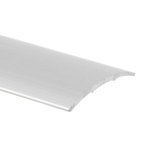 Silbernes KARAT Übergangsprofil (3x100cm) für Bodenbeläge, selbstklebend.