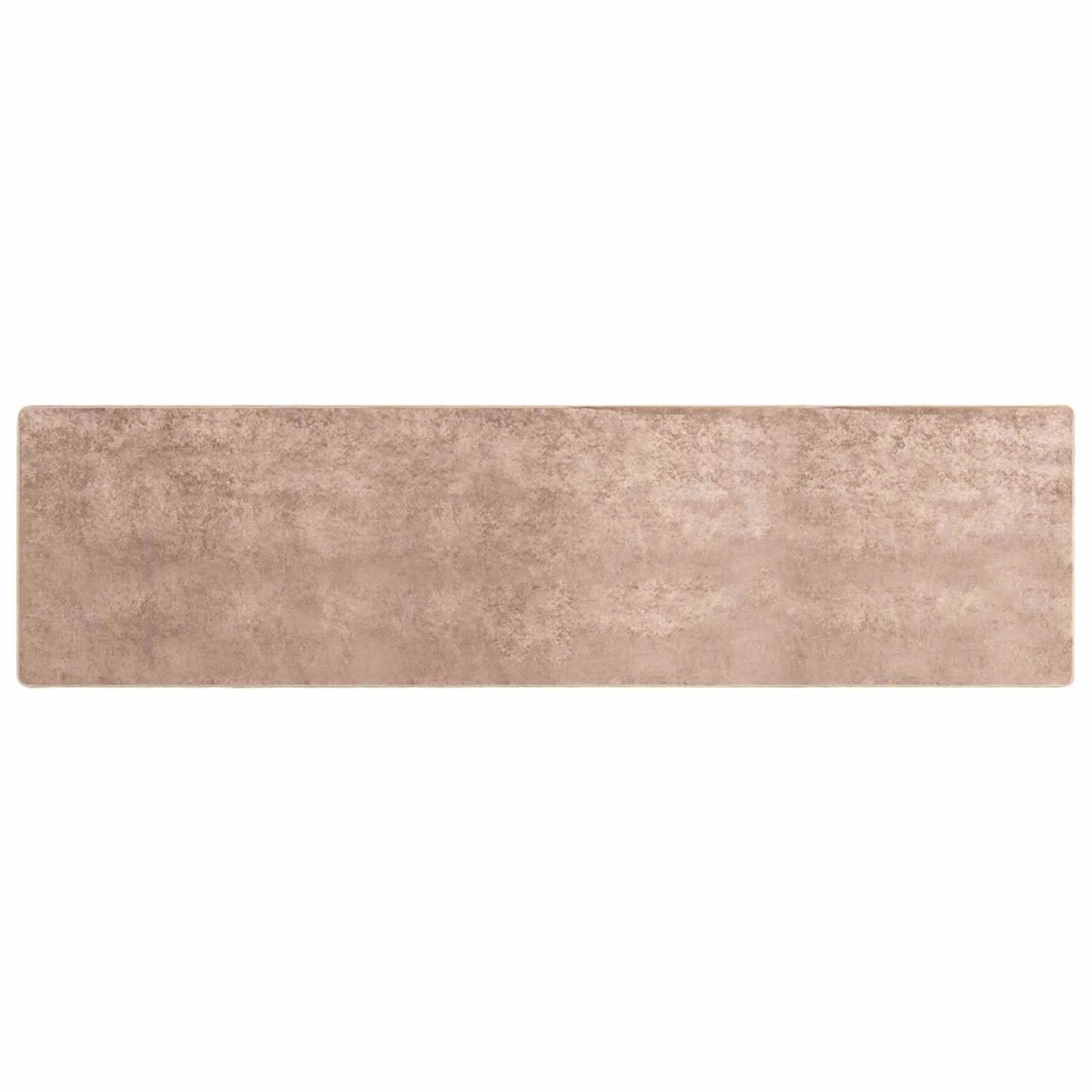 vidaXL Teppichläufer MARSA Sand 80 x 300 cm Polyester und PVC 42023114