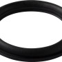 Schwarze KÖRO Profildichtung für Ablaufventil, 50x73x6 mm, Dichtungsring.