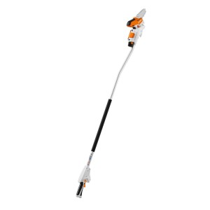 Stihl Verlängerung für Akku-Gehölzschneider GTA 26, orange, mit langem Schaft.