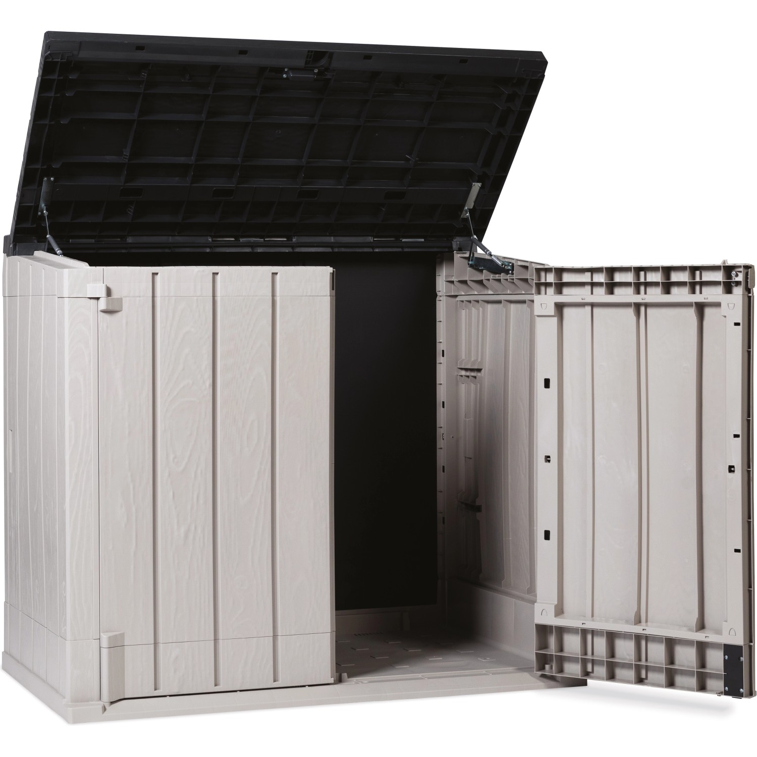 Toomax Mülltonnenbox Stora Way Plus XL 2fach TaupeAnthrazit kaufen