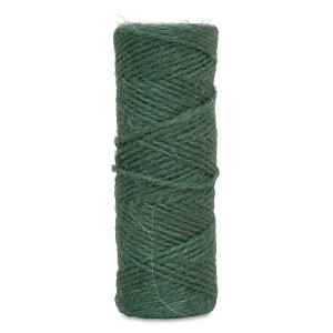 Rolle grüne Windhager Jute-Schnur, Ø 1,5mm, Länge 70m, für Hochbeet-Zubehör.