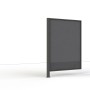 Siena Garden Sichtblende 150x210 cm für Schattenmanufaktur Pergola, anthrazitfarben.