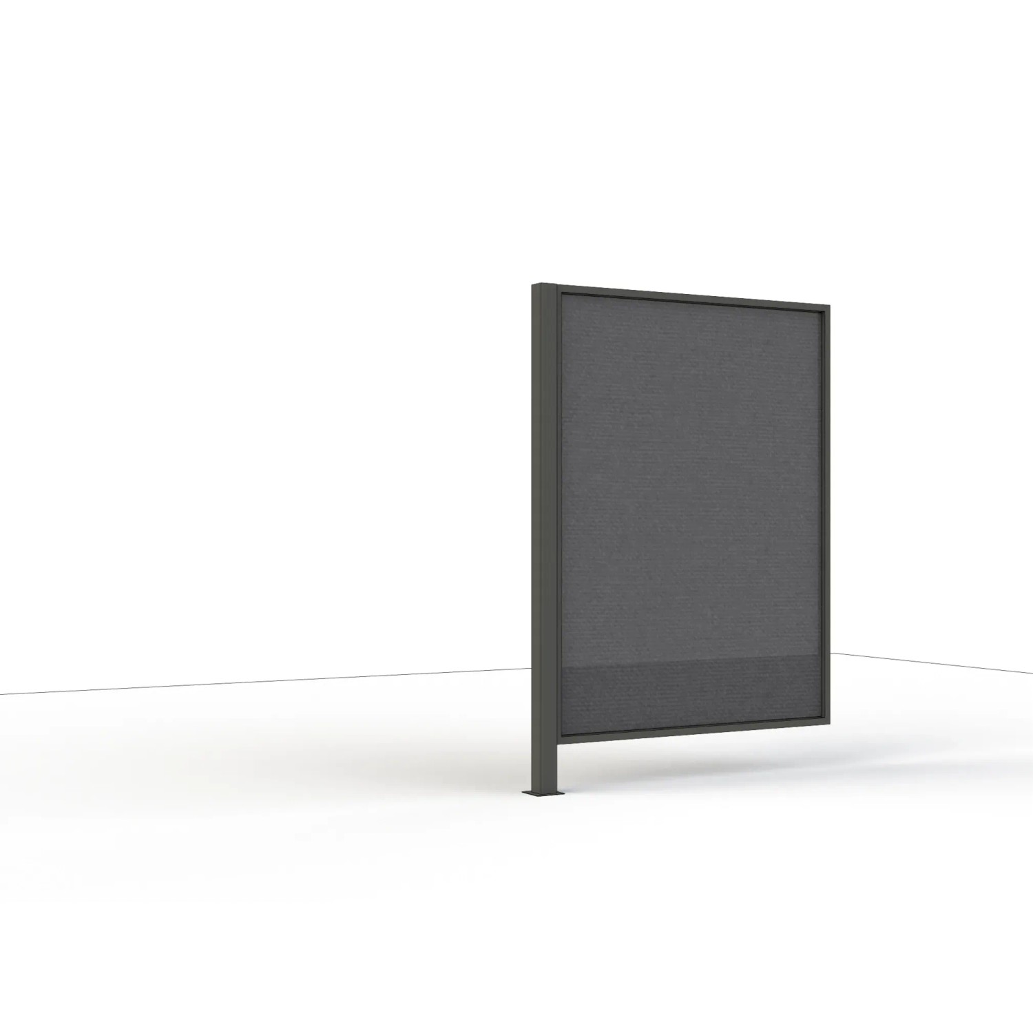 Siena Garden Sichtblende 150x210 cm für Schattenmanufaktur Pergola, anthrazitfarben.