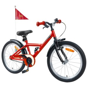 vidaXL Kinderfahrrad 20 Zoll für 6-11 Jahre Alt Rot 42009651