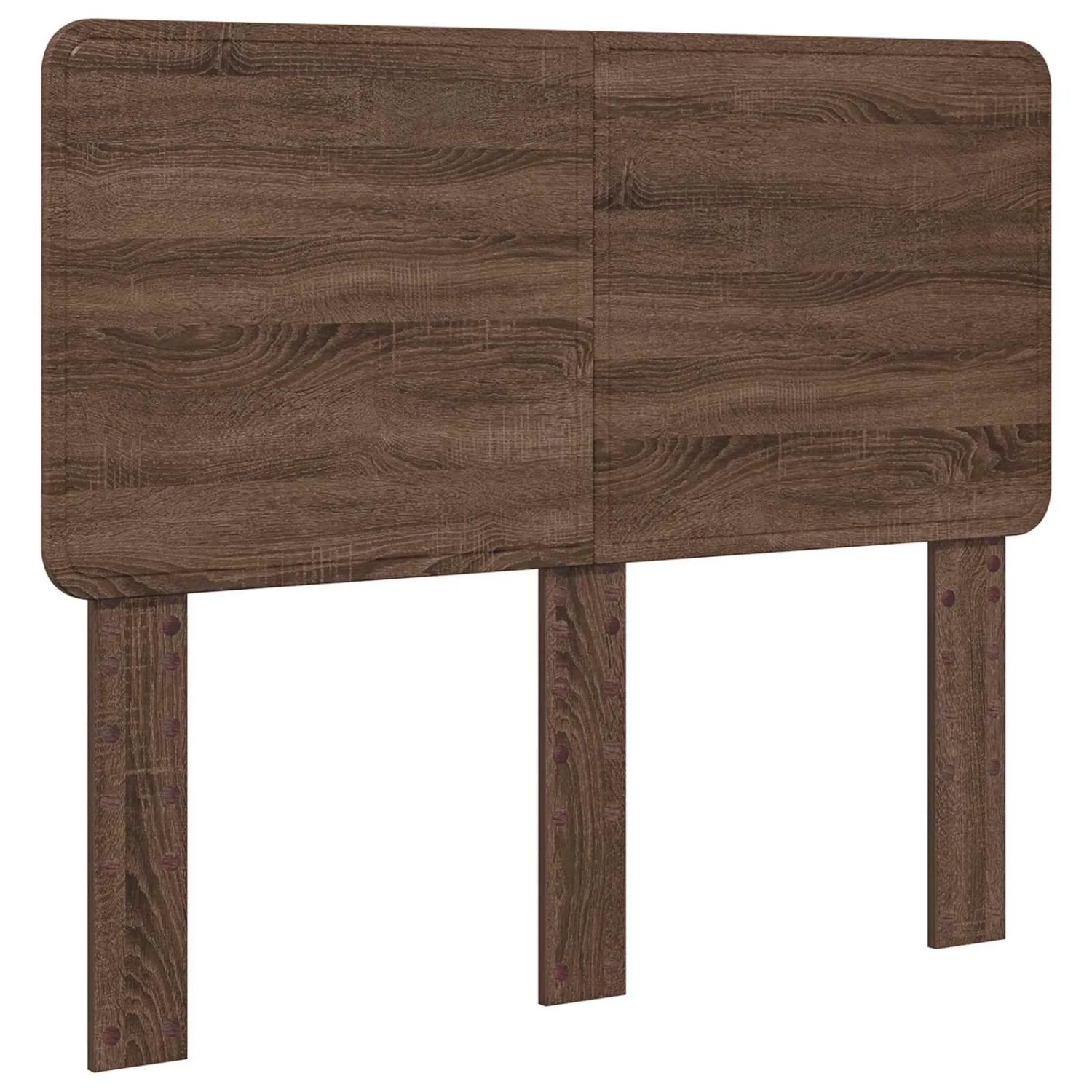 vidaXL Kopfteil mit Kopfteil Braun Eichen-Optik 120 cm Holzwerkstoff 887909