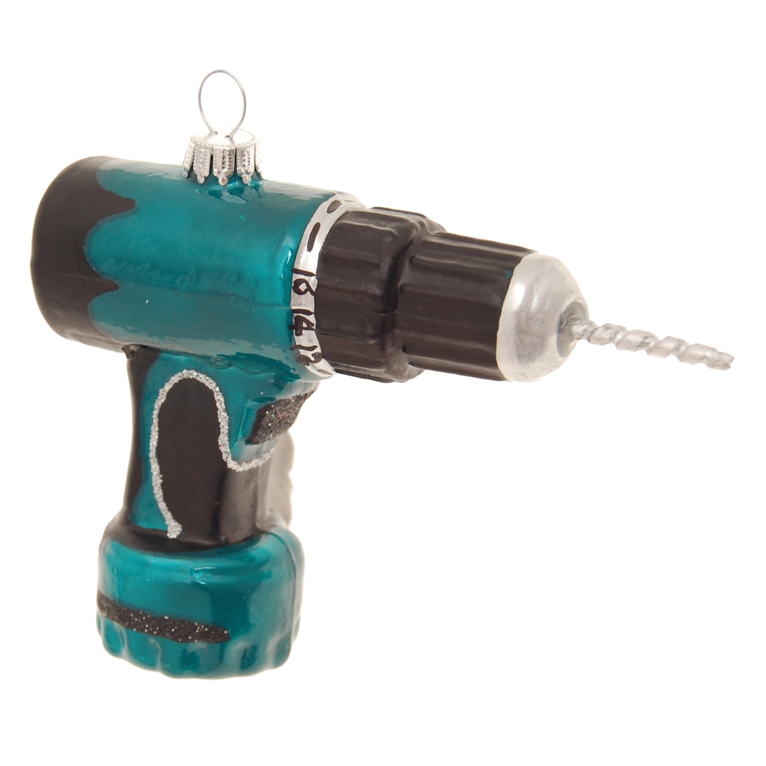 Krebs Glas Lauscha Weihnachtsornament Bohrmaschine 1-tlg. 9cm