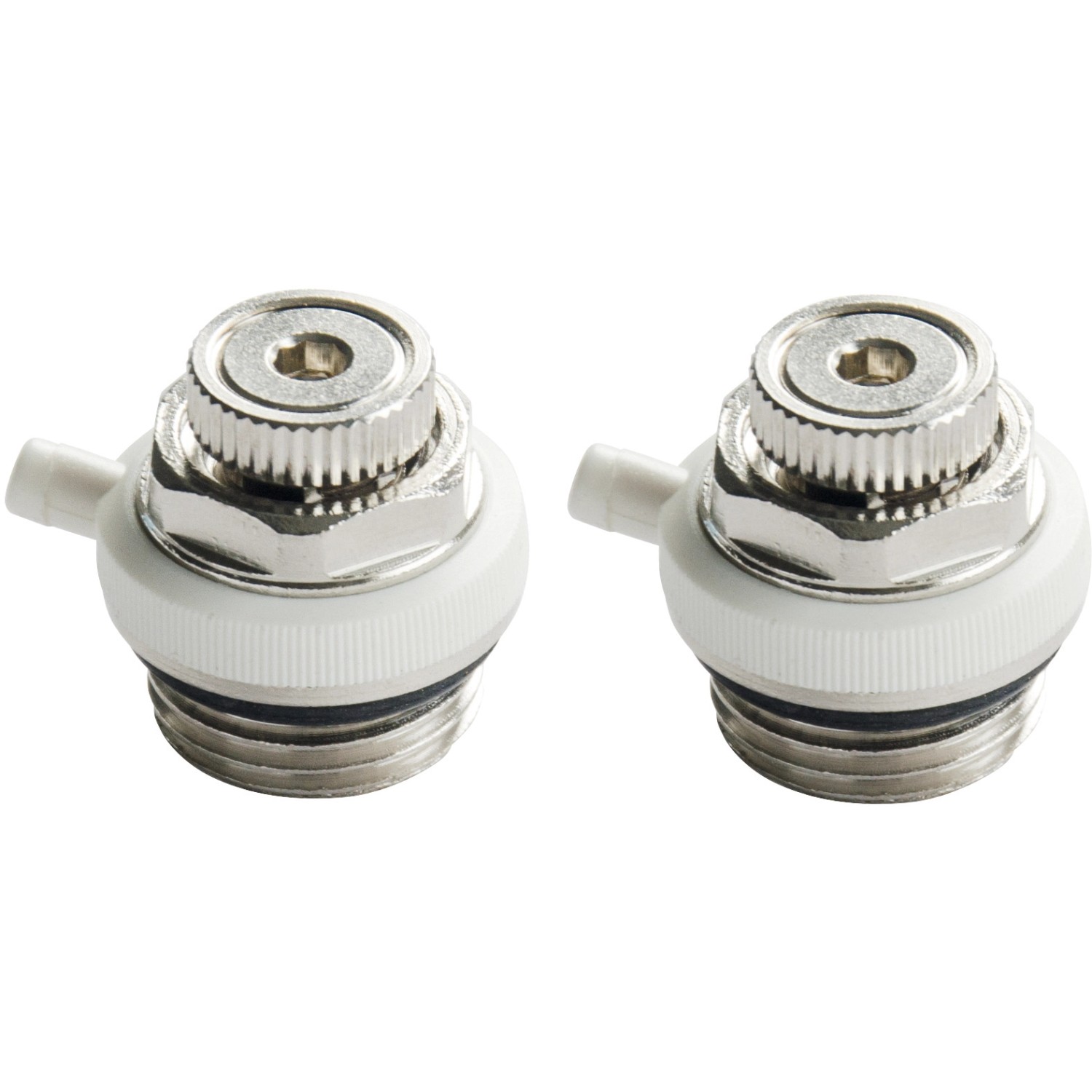 6 Stück Heizkörper-Entlüftungsventile 9,5mm - Einfache Montage Ohne Dichtstoff