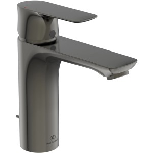 Ideal Standard Waschtischarmatur Connect Air Grande in Magnetic Grey ohne Ablaufgarnitur.