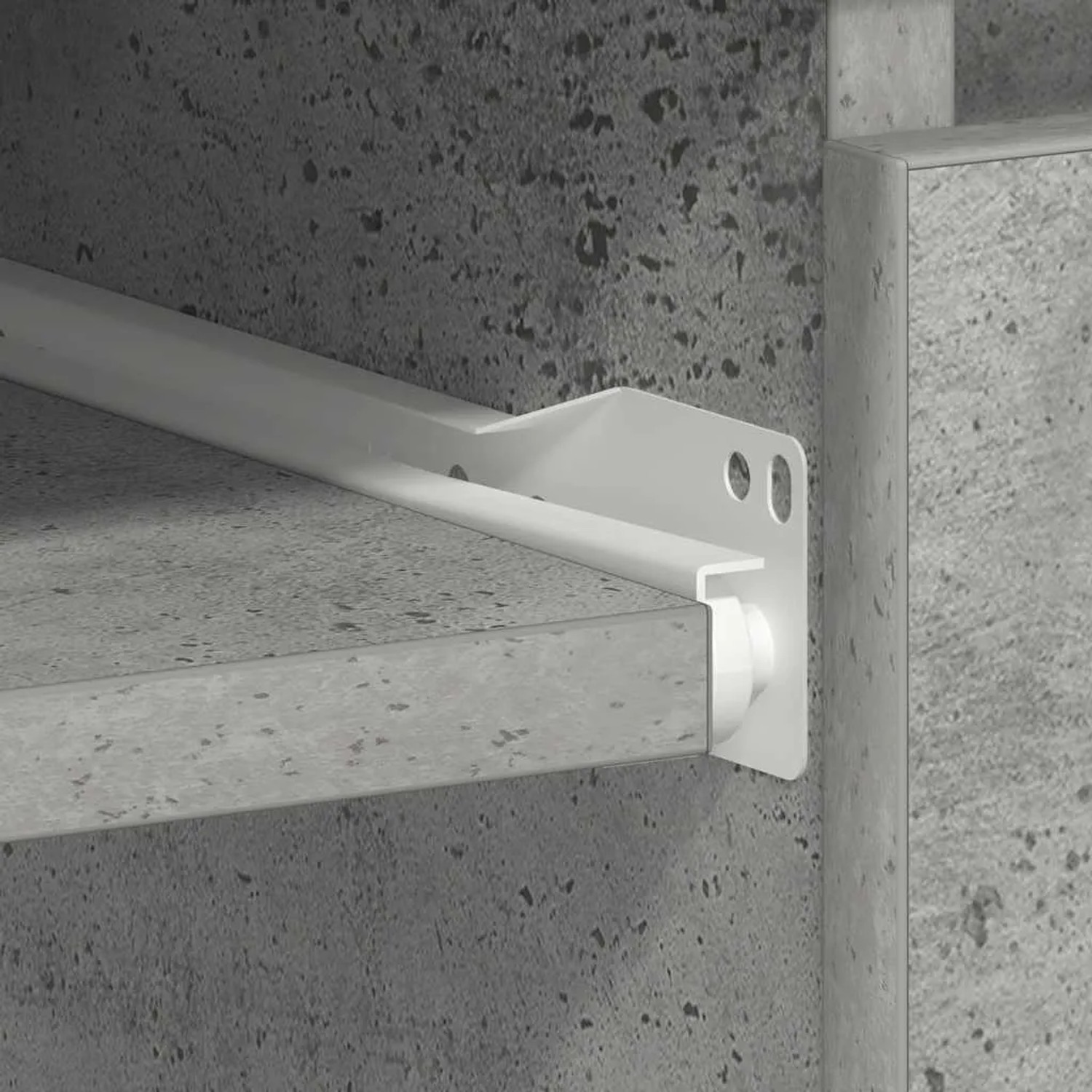 vidaXL Schreibtisch Betongrau 90x45x76 cm Holzwerkstoff 801377_10