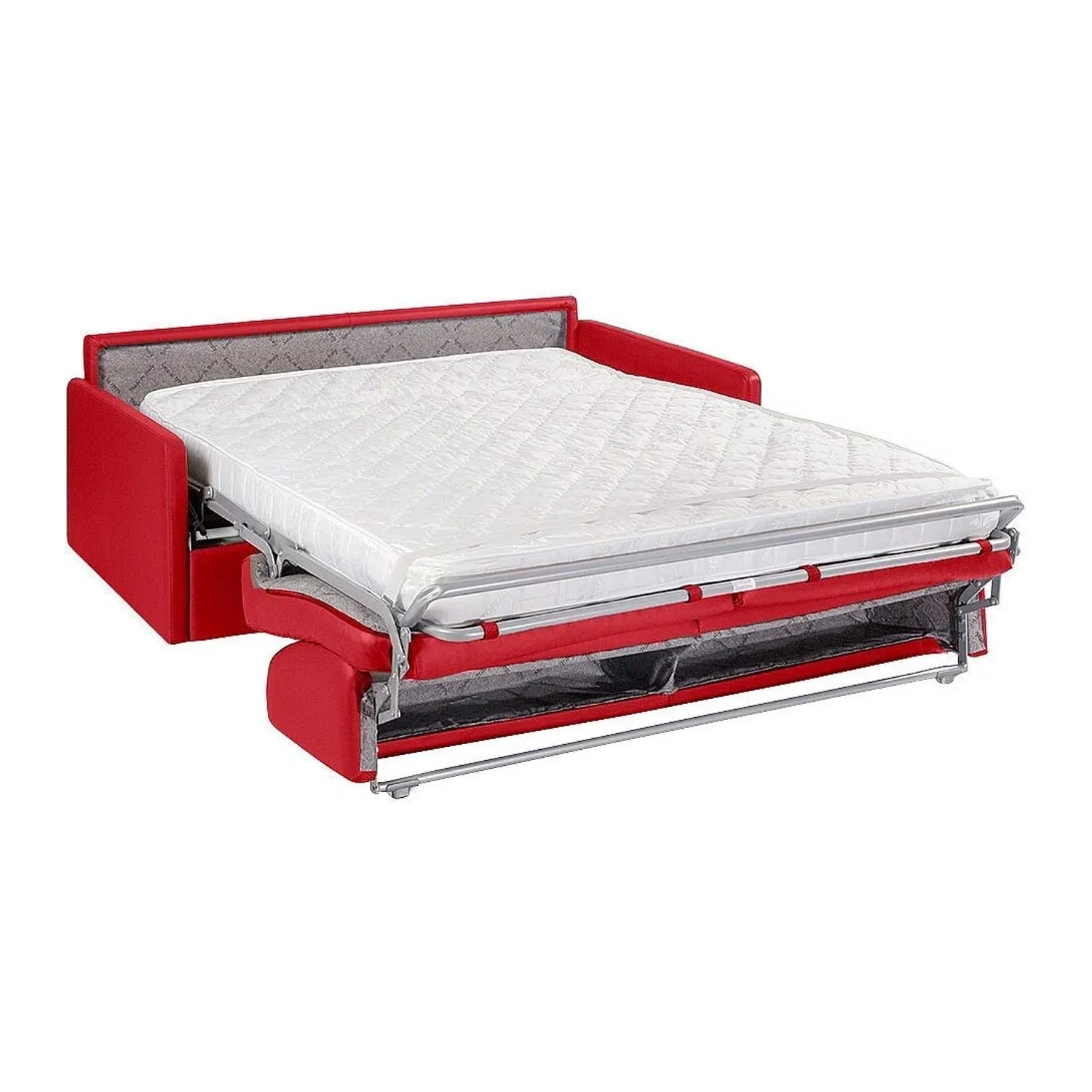 Vente-unique Schlafsofa Calife Rot 190 cm