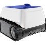 Gre Akku-Poolroboter ER230, weiß, mit Raupenantrieb zur automatischen Beckenreinigung.