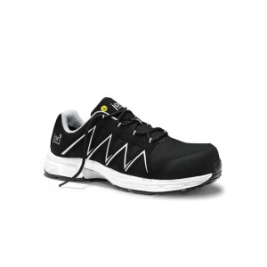 ELTEN Sicherheitshalbschuh Jo SPEEDY BLACK SILVER Low ESD S3S Größe 45