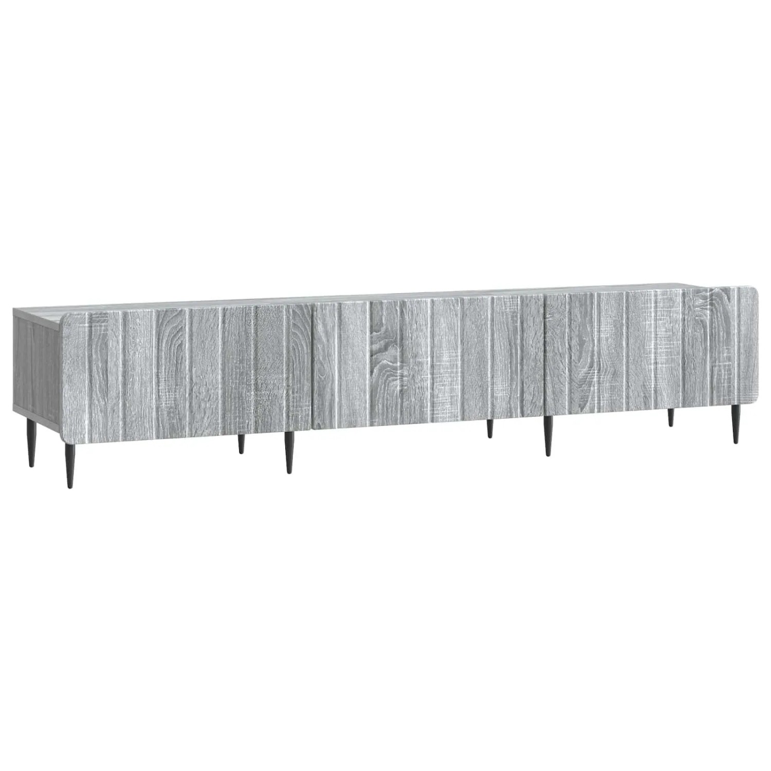 vidaXL TV-Schränk Graues Sonoma 147 x 34,5 x 32 cm Holzwerkstoff 894481