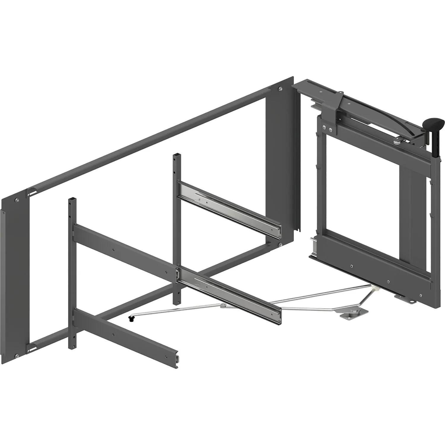 Peka Eckauszug Magic Corner Comfort Kb 900mm Rechts Anthrazit