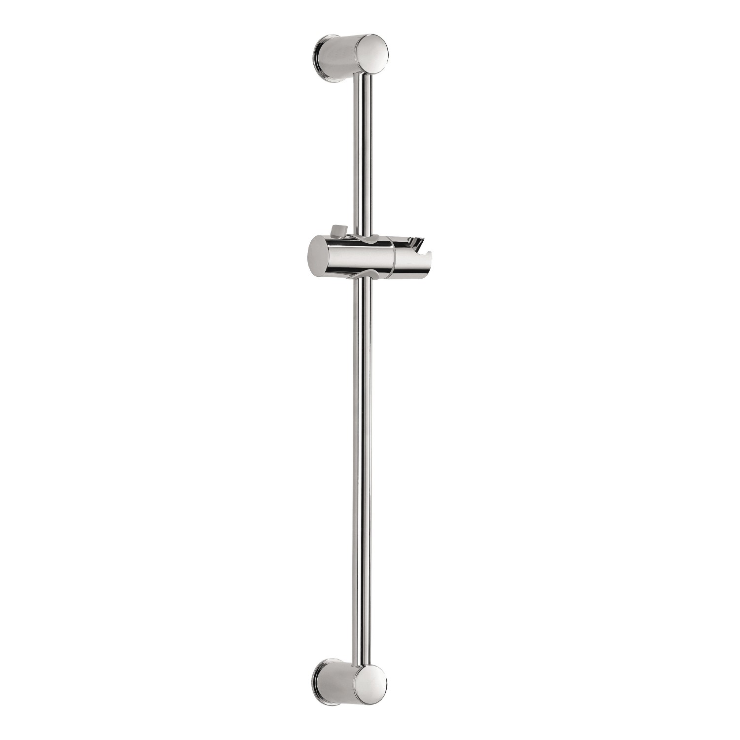 aquaSu Duschstange Quintao zum Kleben oder Bohren 60 cm Chrom