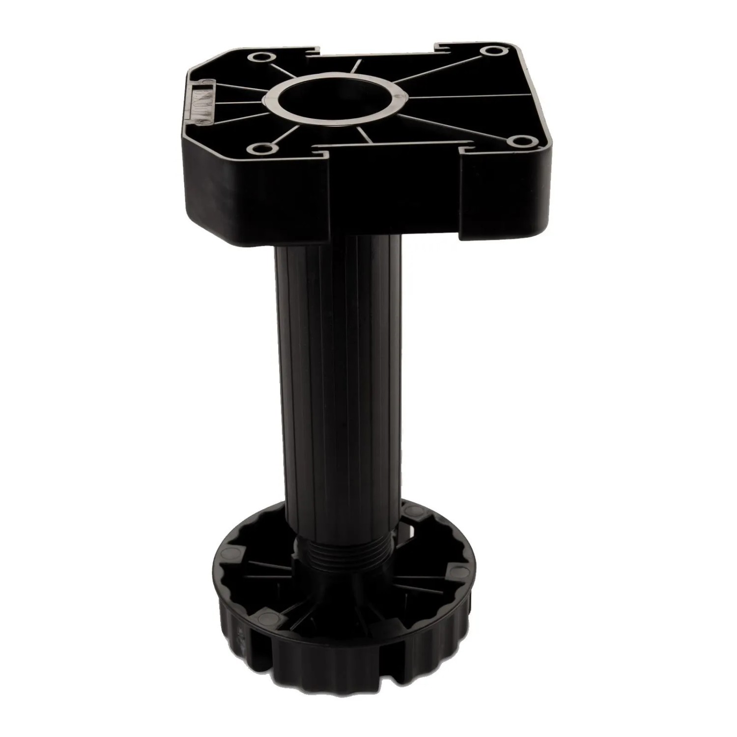 SOTECH 4er Set Möbelfüße Schwarz mit Sockelhöhe 170 mm