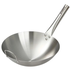 Enders Wok aus Edelstahl, Grillutensil für vielseitige Grillgerichte.