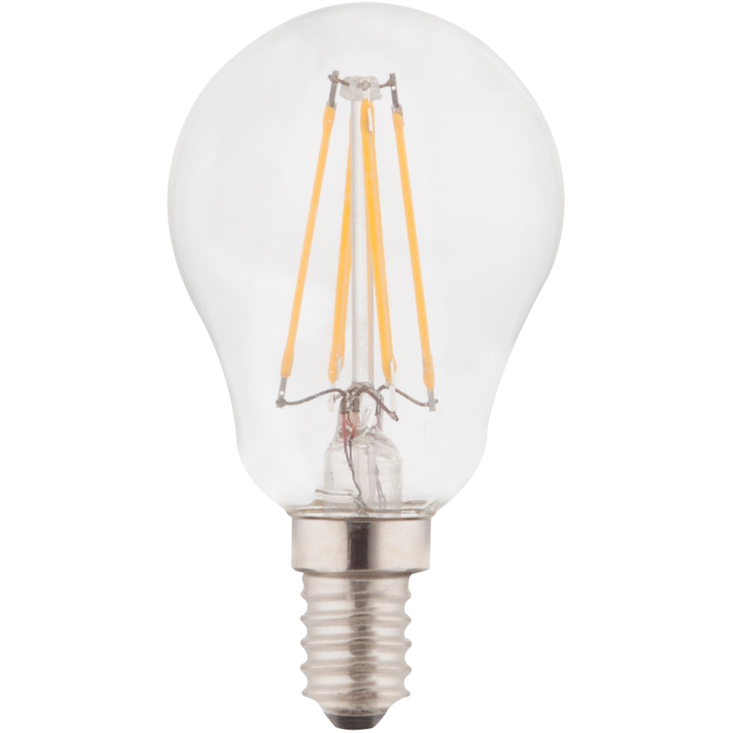 Globo LED-Leuchtmittel E14 Glühlampenform Ø 4,5 cm x 7,8 cm Warmweiß