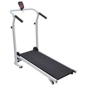 vidaXL Mini-Laufband Klappbar 93x36 cm Schwarz 90884
