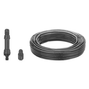 Gartenbewässerungs-Set – 100-teilig (50 Tropfer + 50 T-Verbinder), Verstellbar, 360° Sprühnebel – Für Blumen, Gemüse & Rasen