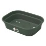 Grüne Elho Anzuchtschale Green Basics, 24x17x6cm, ideal für Kräuter und Salat.