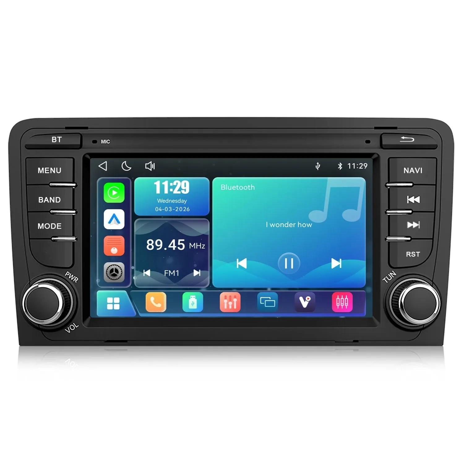Junsun Autoradio Für Audi A3 2003-2012 Linux
