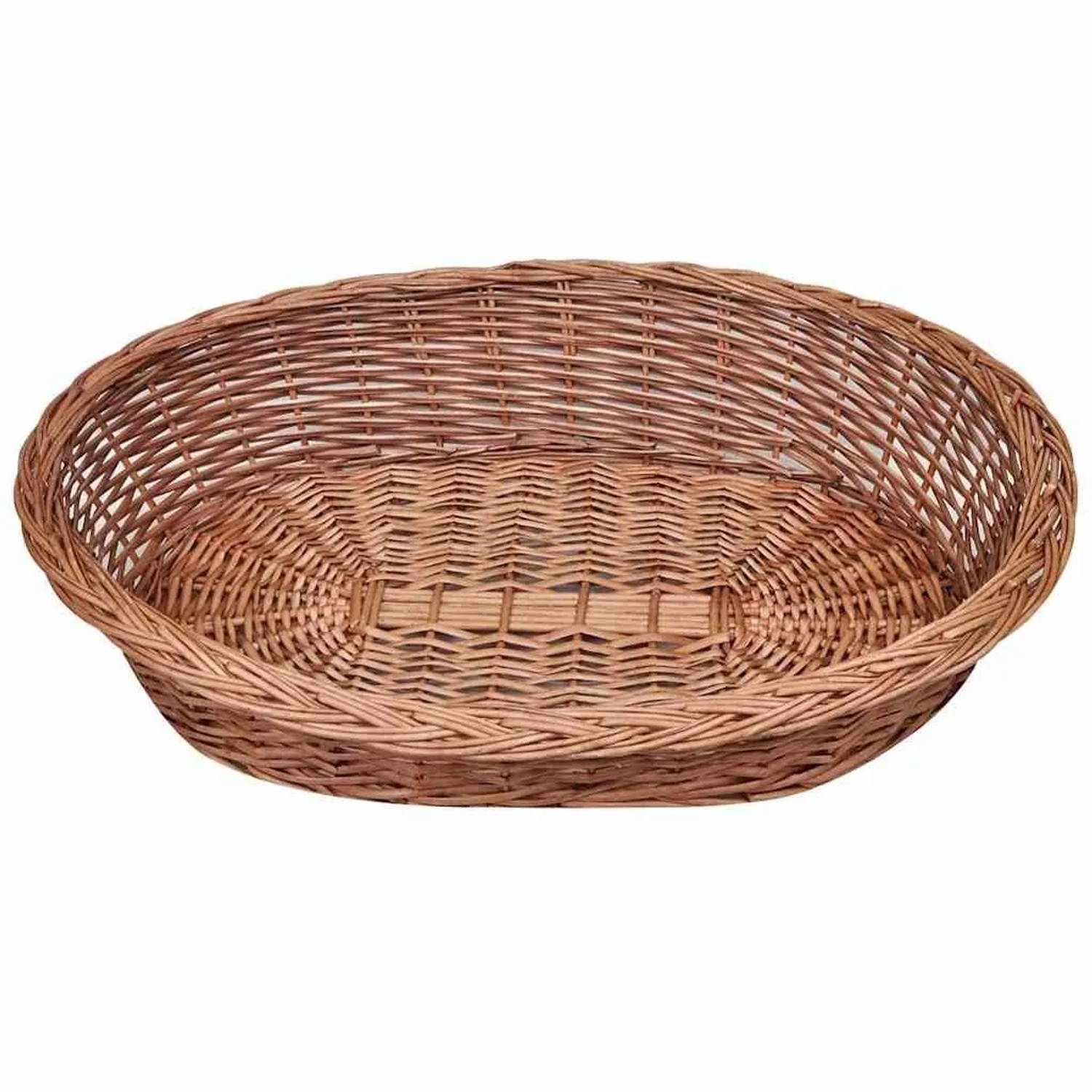 vidaXL Hundebett aus Weide Natur 90 cm 170340_2