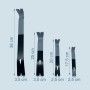 Relaxdays Brecheisen Set Stahl Schwarz Flach 38 cm x 3,5 cm_4