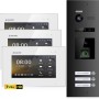 Balter EVO-HD Video-Türsprechanlage für 3-Familienhaus mit 3 Monitoren, Fingerprint, schwarz-weiß.