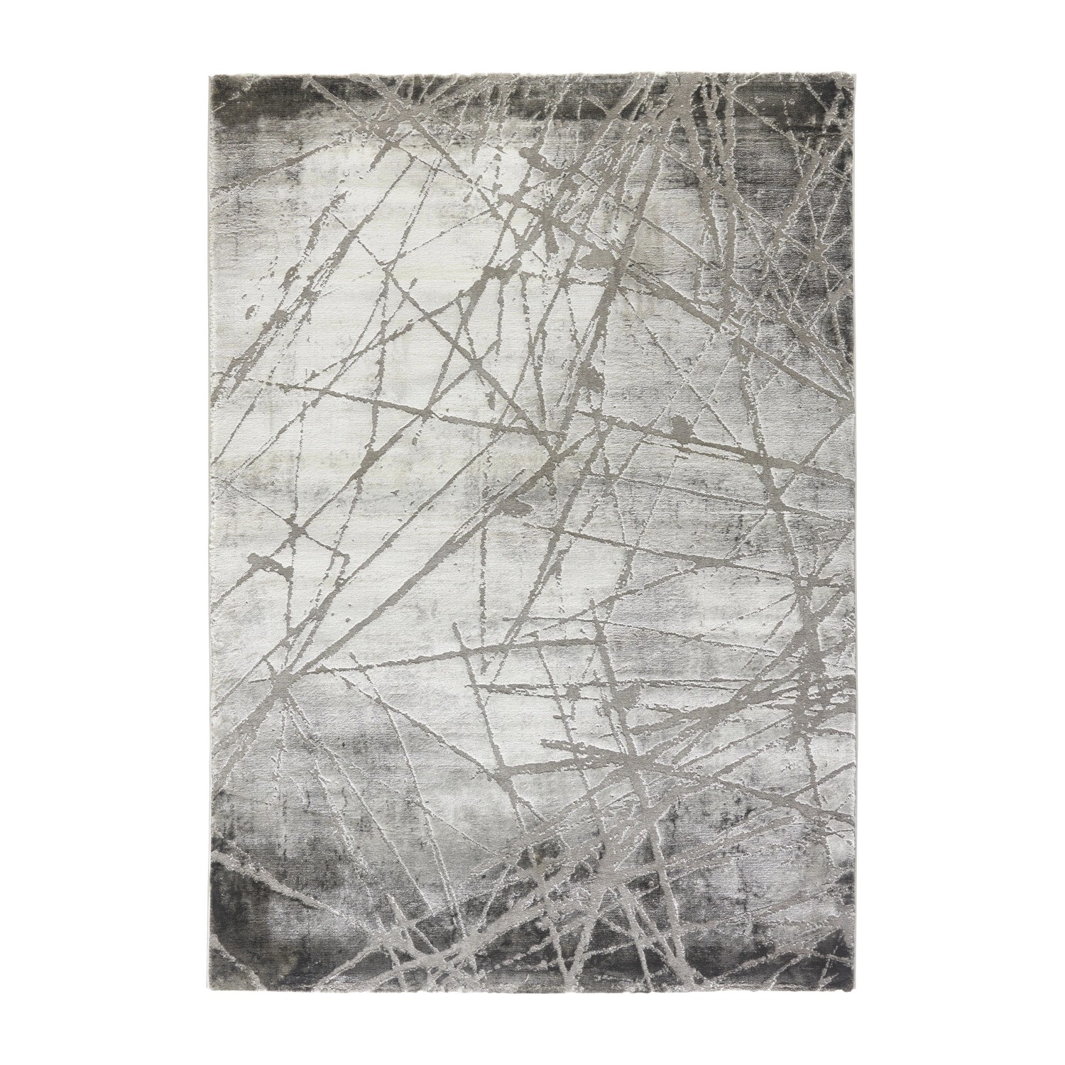 Mömax Webteppich Manchester 2 in Grau ca. 120x170cm