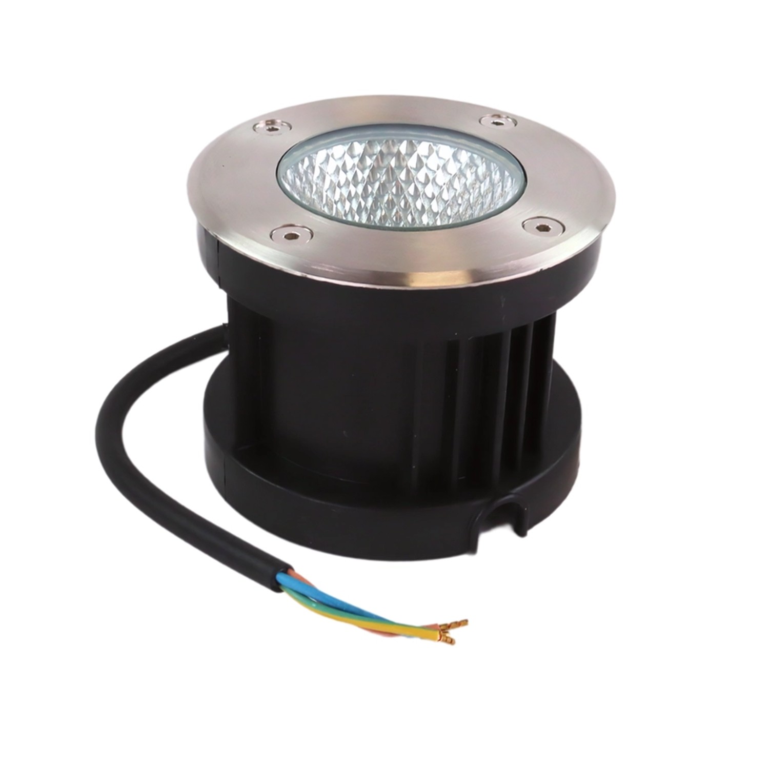 ENOVALITE LED Bodenleuchte Bodeneinbauleuchte Gartenstrahler IP67 Warmweiß günstig online kaufen