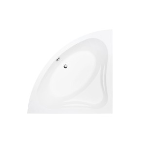 Bad Land Badewanne Eckwanne MIA 140x140 Mit Styroporverkleidung Ablauf Füße